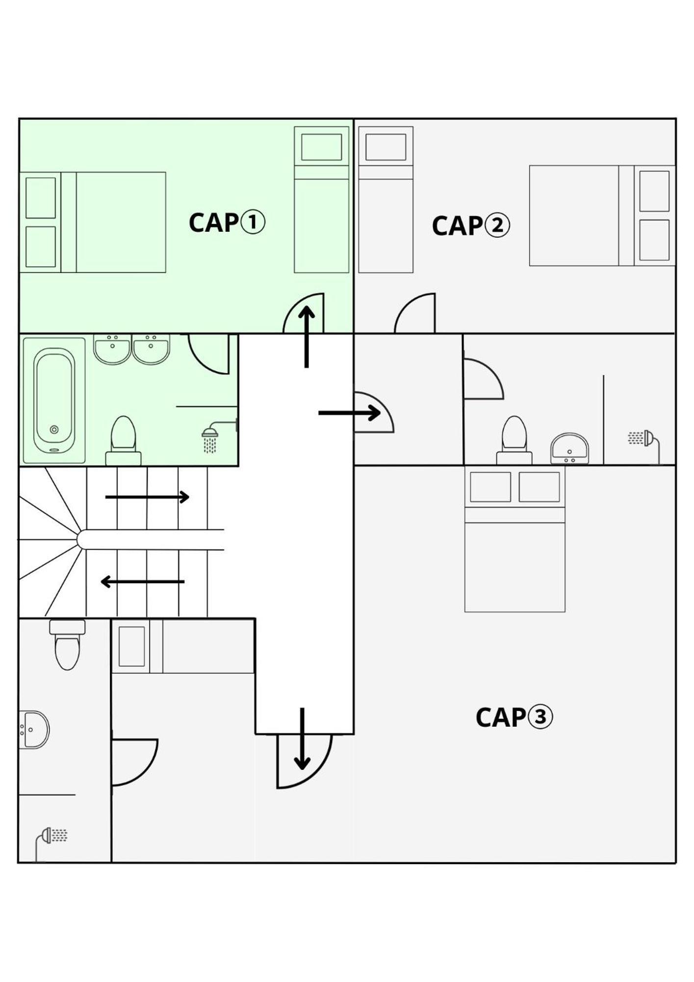 Entre Midi - Maison D'Hotes - B&B Capestang Værelse billede