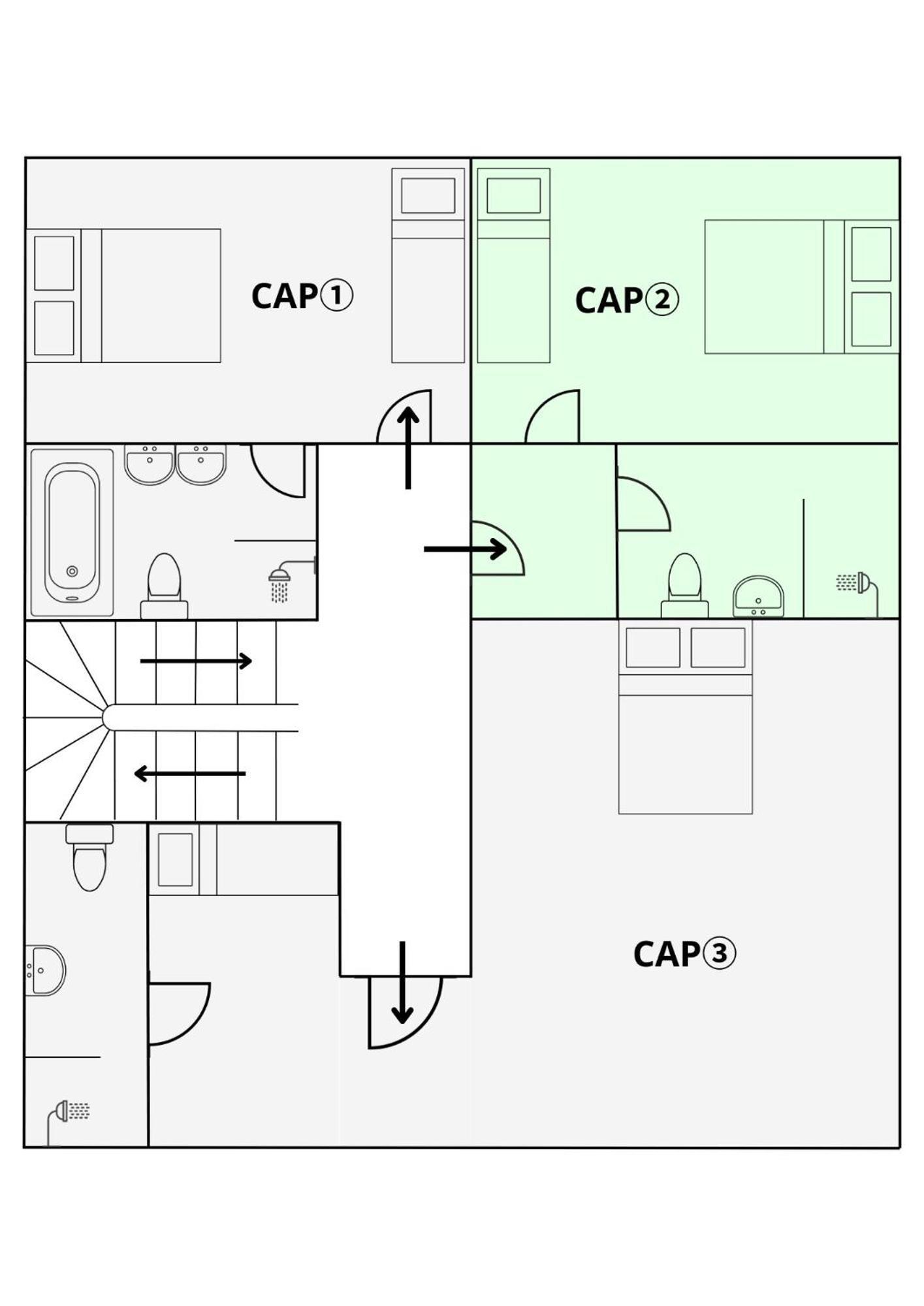 Entre Midi - Maison D'Hotes - B&B Capestang Værelse billede